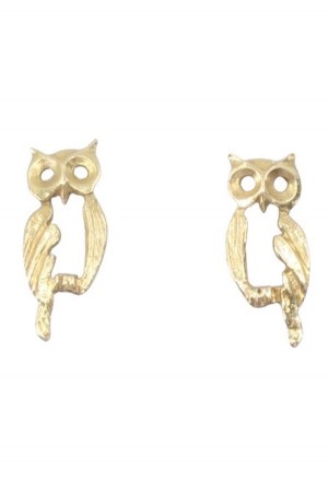 BOUCLES D'OREILLES CHOUETTES