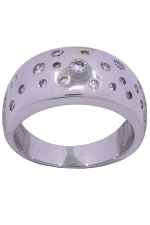 BAGUE JONC DIAMANTS