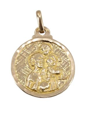 Medaille-saint-christophe-or-18k-occasion-10999