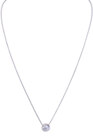 COLLIER DIAMANT SOLITAIRE 1.19 CARAT