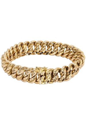 Bracelet-maille-americaine-or-18k-occasion-11084