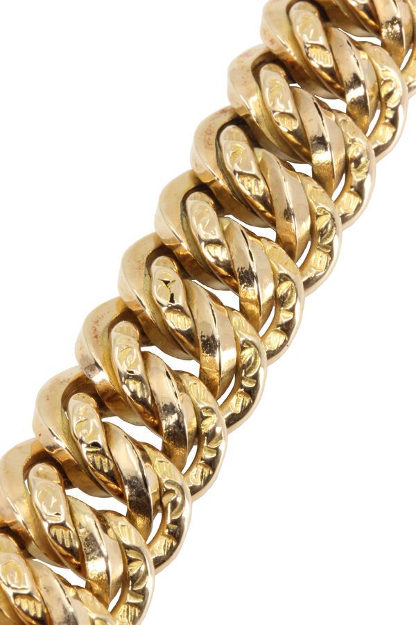 Bracelet-maille-americaine-or-18k-occasion-11085