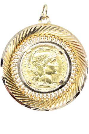 Pendentif-piece-20-francs-marianne-or-22k-18k-occasion-11101