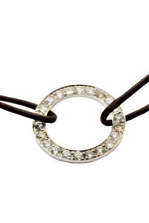 Bracelet-cuir-cercle-diamants-or-18k-occasion-8492