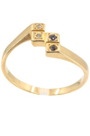 bague-ancienne-saphirs-et-diamants-or-18k-occasion-11426