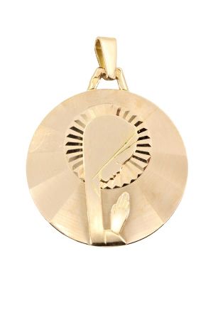 medaille-vierge-or-18k-occasion-11558