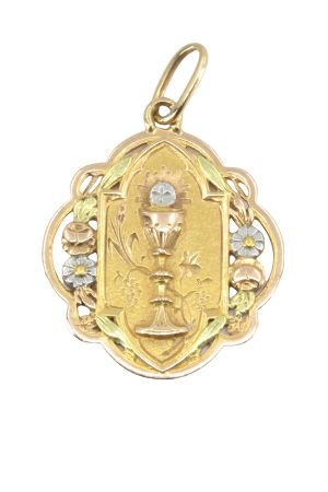 medaille-calice-ancienne-3ors-18k-occasion-2872