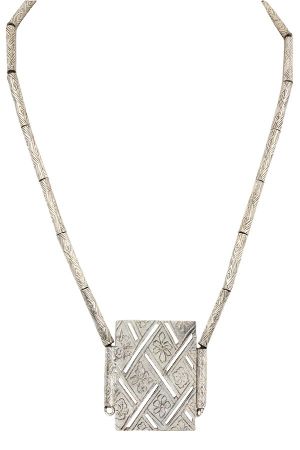 collier-metal-argente-signe-kenzo-occasion-2920