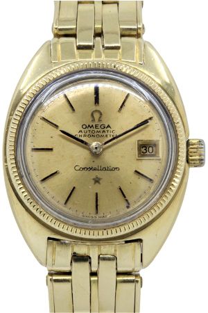 Omega-constellation-lady-date-or-18k-occasion-2943