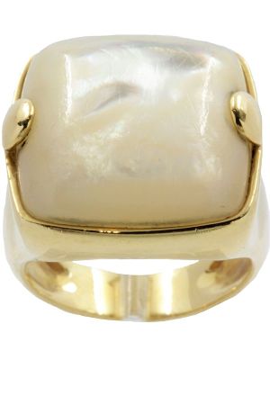 Bague-style-chevaliere-nacre-or-18k-occasion-7022
