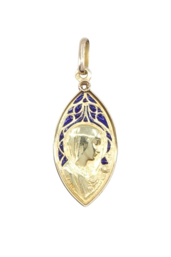 MÉDAILLE VIERGE SIGNÉE DROPSY