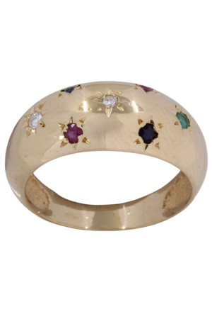 BAGUE JONC TUTTI FRUTTI
