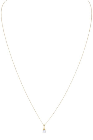 COLLIER DIAMANT SOLITAIRE...