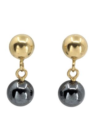 boucles-doreilles-hematite-or-18k-occasion-3450