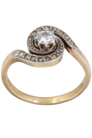 BAGUE TOURBILLON DIAMANT
