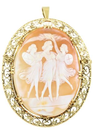 broche-pendentif-camee-trois-graces-or-18k-occasion-11815