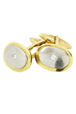 Boutons-de-manchette-diamants-or-18k-occasion-7462