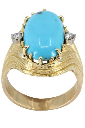 bague-turquoise-diamants-or-18k-occasion-4129