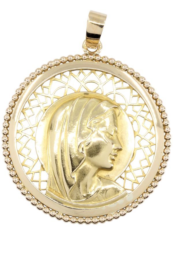 medaille-ancienne-vierge-or-18k-occasion-11845