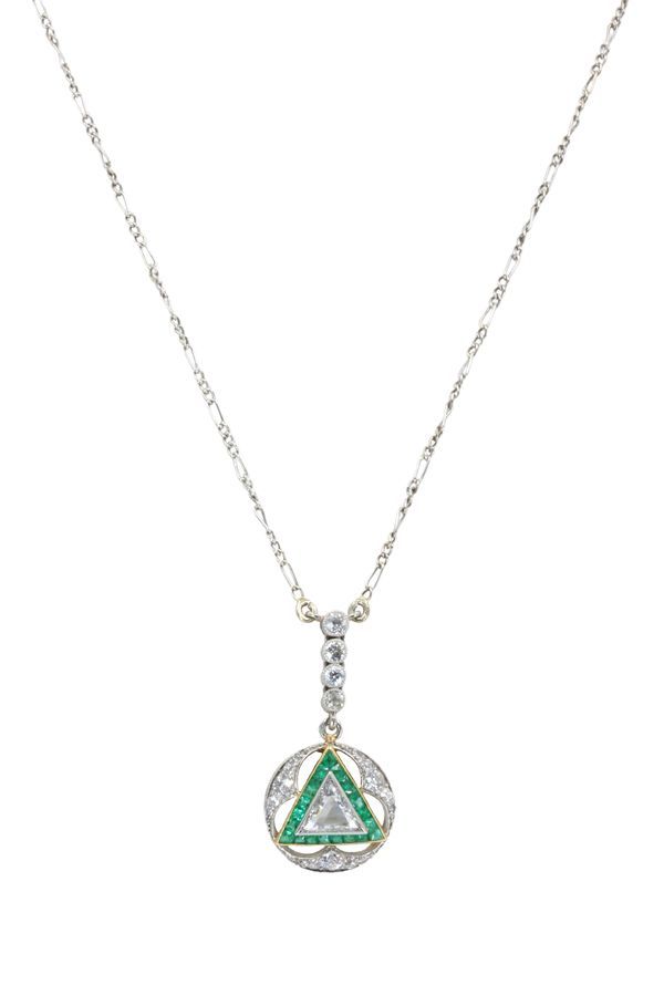 collier-art-deco-maçonnique-emeraudes-diamants-or-18k-occasion-11857