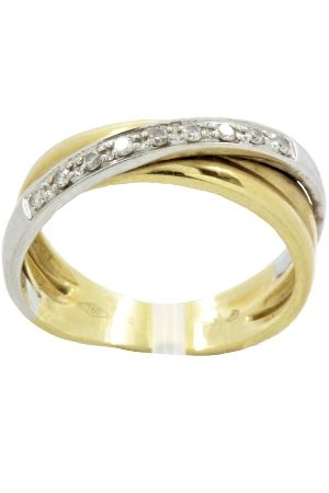 Bague-moderne-diamants-or-18k-occasion-7865