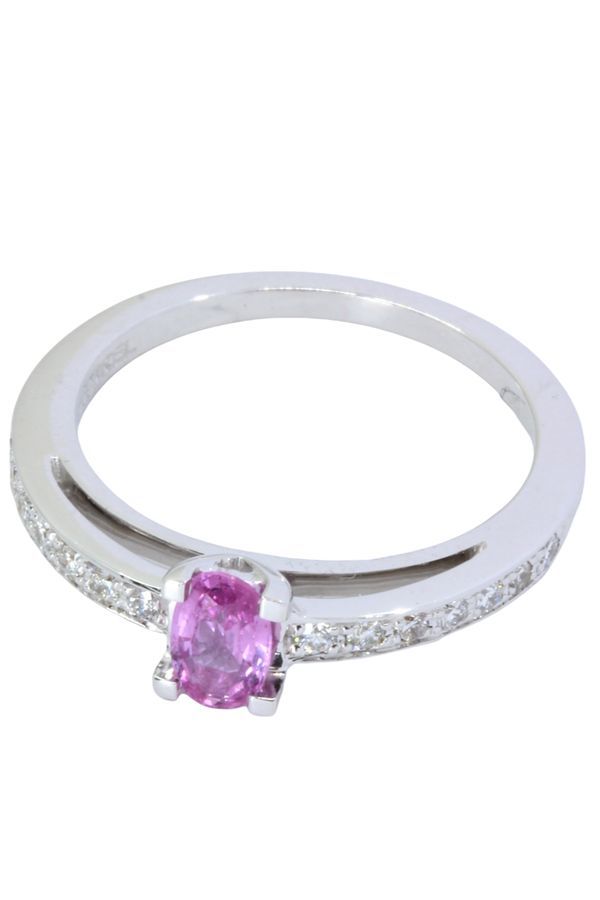 bague-signee-garel-saphir-rose-diamants-or-18k-occasion-4376