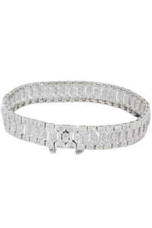 bracelet-articule-diamants-or-18k-occasion-4399