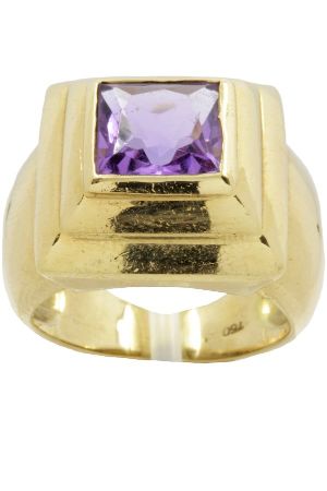 Bague-amethyste-or-18k-occasion-7874