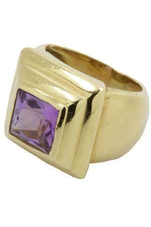 Bague-amethyste-or-18k-occasion-7882