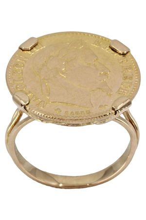 bague-piece-10frs-napoleon-III-or-22k-18k-occasion-4531