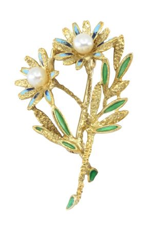 broche-floral-perles-email-or-18k-occasion-4584