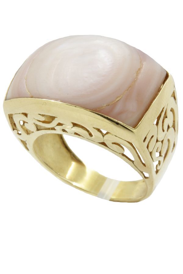 Bague-nacre-or-18k-occasion-7863