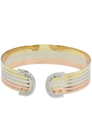 bracelet-3ors-diamant-double-c-occasion-18k-occasion-4660