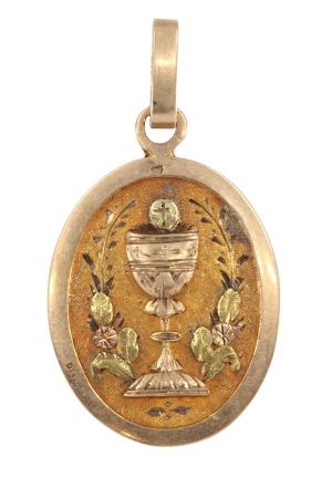 medaille-ancienne-calice-3ors-18k-occasion-4824