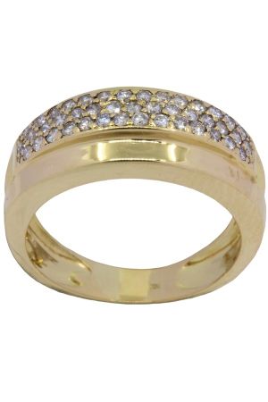 bague-pavage-diamants-or-18k-occasion-4893