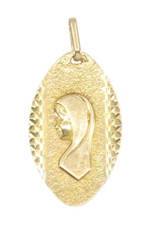 medaille-vierge-ancienne-or-18k-occasion-4903