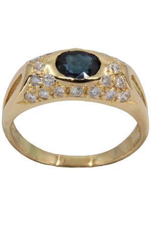 bague-moderne-saphir-diamants-or-18k-occasion-4882