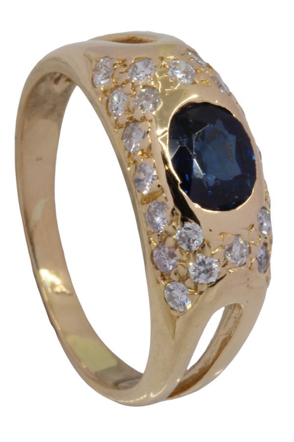bague-moderne-saphir-diamants-or-18k-occasion-4885