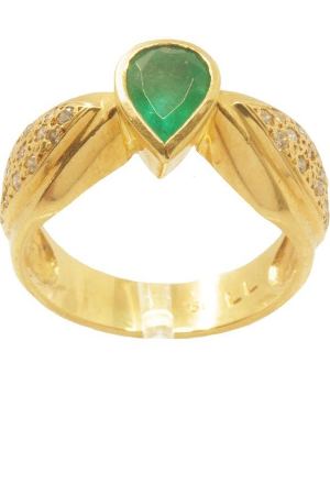 bague-moderne-emeraude-or-18k-occasion-5762