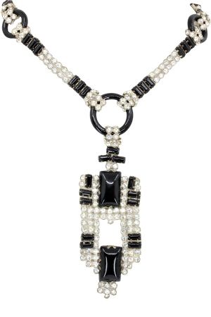 collier-ancien-annees-30-onyx-strass-occasion-5161