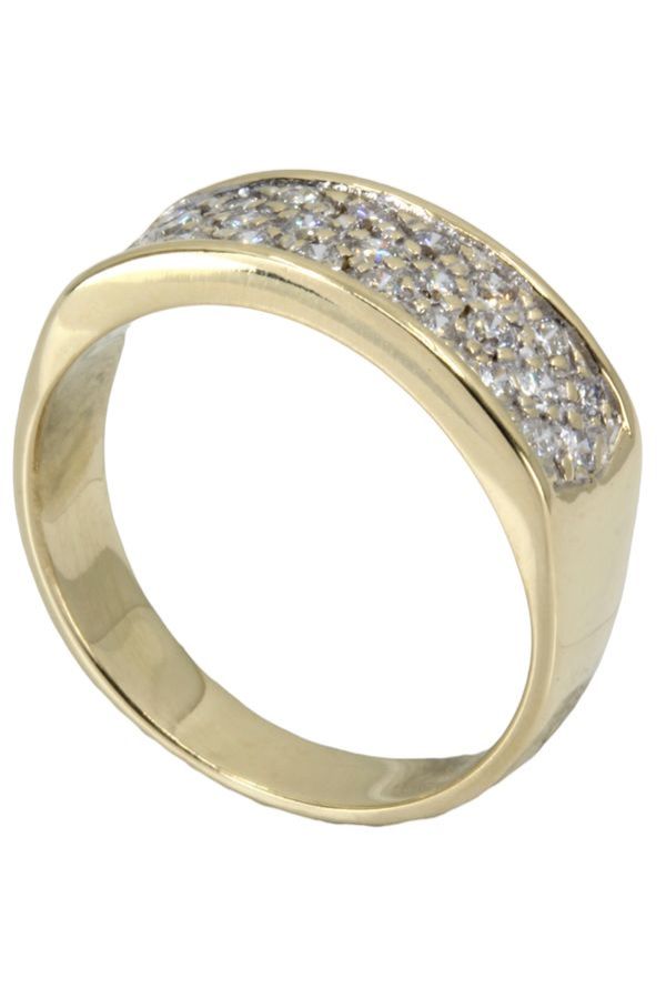 bague-moderne-pavage-diamant-2ors-18k-occasion-5212