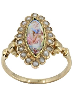 bague-ancienne-email-perles-fines-napoleon-III-or-18k-occasion-5220