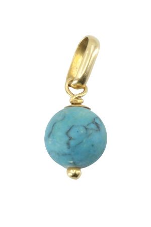 pendentif-moderne-turquoise-or-18k-occasion-5364