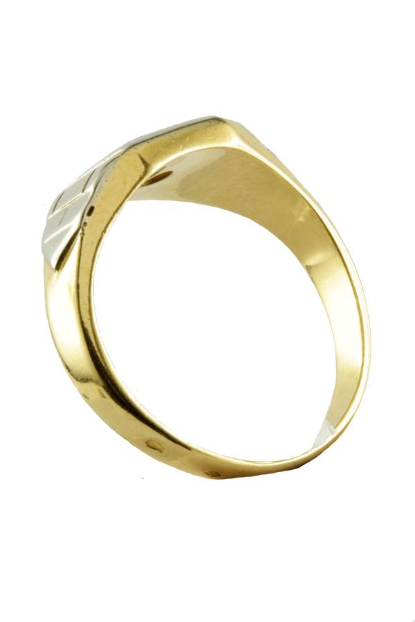 Bague-chevaliere-diamant-or 18k-occasion-5141