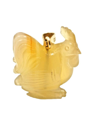 Pendentif-coq-vietnamien-quartz-or-18k-occasion-6416