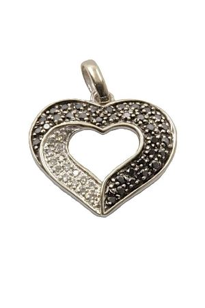 Pendentif-coeur-diamants-noirs-or-18k-occasion-6483