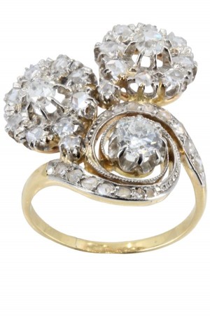 BAGUE TOURBILLON DIAMANTS...