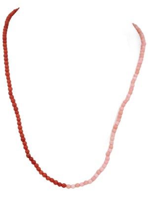 COLLIER CORAIL BICOLORE