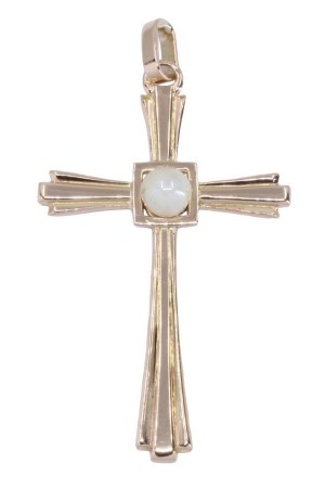 CROIX ANCIENNE PERLE