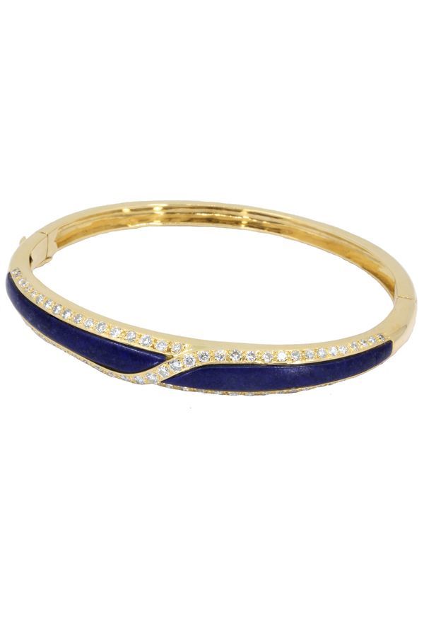 jonc-ouvrant-lapis-lazuli-et-diamants-or-18k-occasion-10063